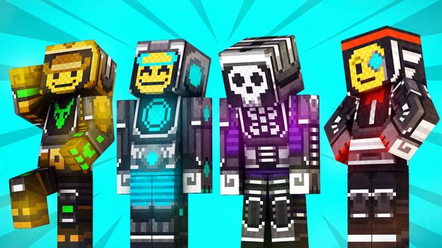 Thumbnail of the Minecraft Bedrock Marketplace product Emoji Bots created by 57Digital.