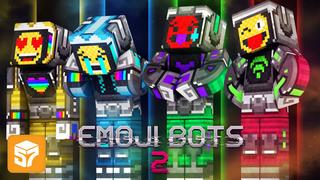 Thumbnail of the Minecraft Bedrock Marketplace product Emoji Bots 2 created by 57Digital.