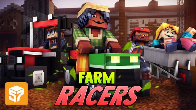 Thumbnail of the Minecraft Bedrock Marketplace product Farm Racers created by 57Digital.