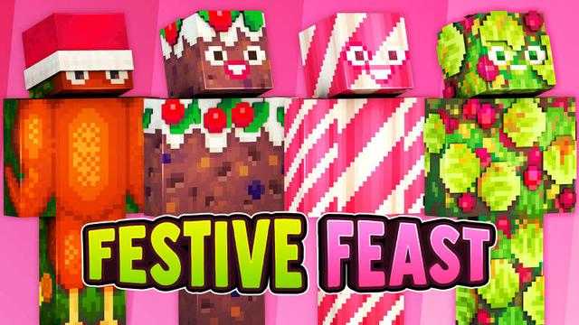 Thumbnail of the Minecraft Bedrock Marketplace product Festive Feast created by 57Digital.