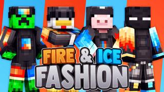 Thumbnail of the Minecraft Bedrock Marketplace product Fire & Ice Fashion created by 57Digital.