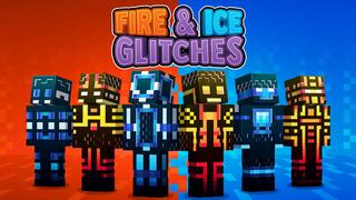 Thumbnail of the Minecraft Bedrock Marketplace product Fire & Ice Glitches created by 57Digital.