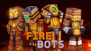 Thumbnail of the Minecraft Bedrock Marketplace product Fire Bots created by 57Digital.