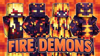 Thumbnail of the Minecraft Bedrock Marketplace product Fire Demons created by 57Digital.