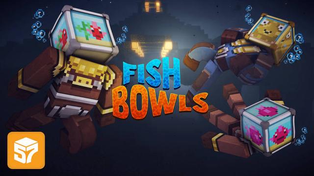 Thumbnail of the Minecraft Bedrock Marketplace product Fish Bowls created by 57Digital.