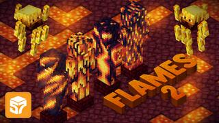 Thumbnail of the Minecraft Bedrock Marketplace product Flames 2 created by 57Digital.