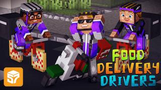 Thumbnail of the Minecraft Bedrock Marketplace product Food Delivery Drivers created by 57Digital.