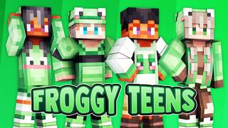 Thumbnail of the Minecraft Bedrock Marketplace product Froggy Teens created by 57Digital.
