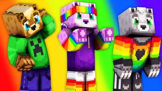Thumbnail of the Minecraft Bedrock Marketplace product Furry Teens created by 57Digital.