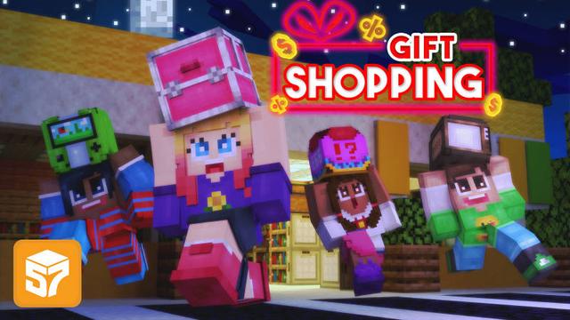 Thumbnail of the Minecraft Bedrock Marketplace product Gift Shopping created by 57Digital.