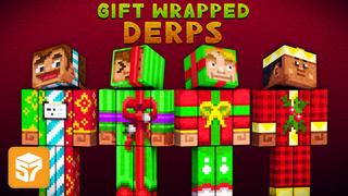 Thumbnail of the Minecraft Bedrock Marketplace product Gift Wrapped Derps created by 57Digital.