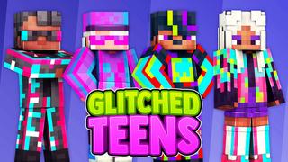 Thumbnail of the Minecraft Bedrock Marketplace product Glitched Teens created by 57Digital.