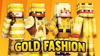 Thumbnail of the Minecraft Bedrock Marketplace product Gold Fashion created by 57Digital.