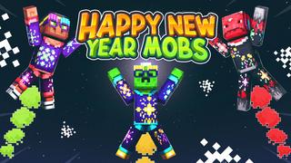 Thumbnail of the Minecraft Bedrock Marketplace product Happy New Year Mobs created by 57Digital.