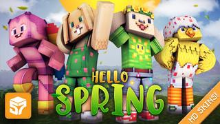 Thumbnail of the Minecraft Bedrock Marketplace product Hello Spring! created by 57Digital.