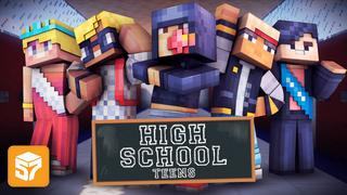 Thumbnail of the Minecraft Bedrock Marketplace product High School Teens created by 57Digital.