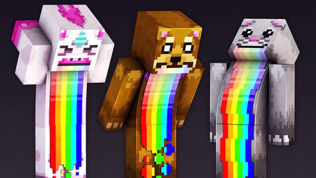 Thumbnail of the Minecraft Bedrock Marketplace product I PUKE RAINBOWS created by 57Digital.