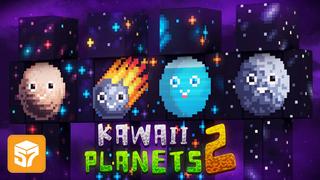 Thumbnail of the Minecraft Bedrock Marketplace product Kawaii Planets 2 created by 57Digital.