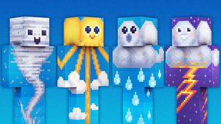 Thumbnail of the Minecraft Bedrock Marketplace product Kawaii Weather created by 57Digital.
