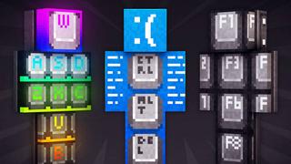 Thumbnail of the Minecraft Bedrock Marketplace product KEYBOARDS created by 57Digital.