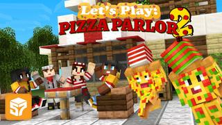 Thumbnail of the Minecraft Bedrock Marketplace product Lets Play: Pizza Parlour 2 created by 57Digital.