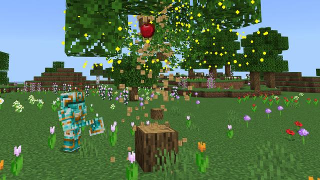 Screenshot of the Minecraft Bedrock Marketplace product Lucky Block Evolved Add-On created by 57Digital.