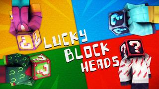 Thumbnail of the Minecraft Bedrock Marketplace product Lucky Block Heads created by 57Digital.