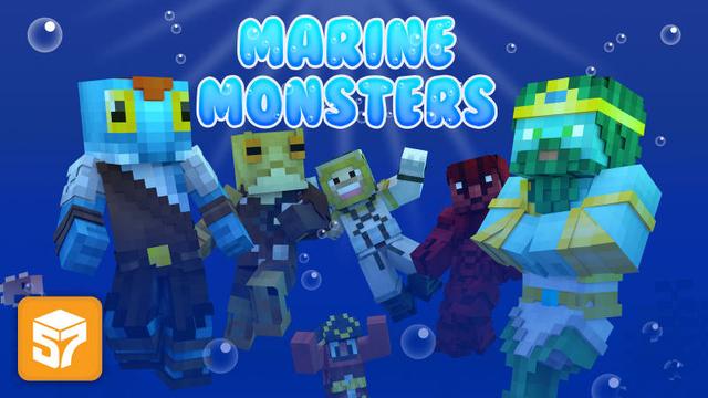 Thumbnail of the Minecraft Bedrock Marketplace product Marine Monsters created by 57Digital.