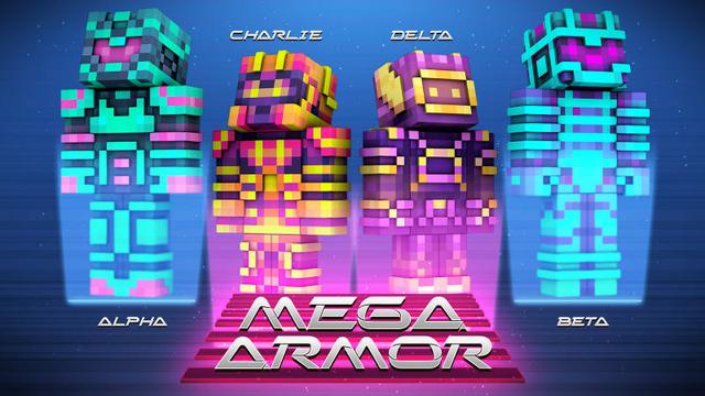 Thumbnail of the Minecraft Bedrock Marketplace product MEGA ARMOR created by 57Digital.