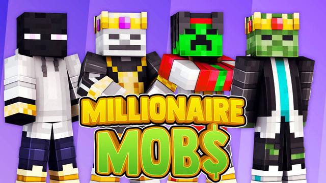 Thumbnail of the Minecraft Bedrock Marketplace product Millionaire Mob$ created by 57Digital.