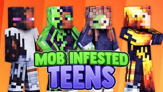 Thumbnail of the Minecraft Bedrock Marketplace product Mob Infested Teens created by 57Digital.