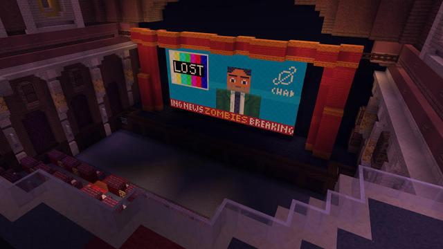Screenshot of the Minecraft Bedrock Marketplace product Movies created by 57Digital.