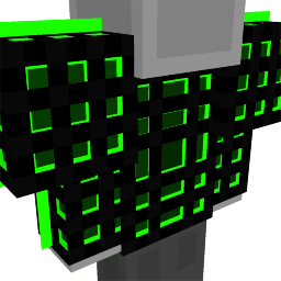 Thumbnail of the Minecraft Bedrock Marketplace product Neon Grid Armor created by 57Digital.