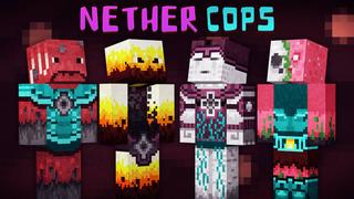 Thumbnail of the Minecraft Bedrock Marketplace product Nether Cops created by 57Digital.
