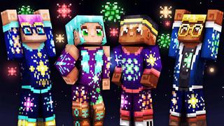 Thumbnail of the Minecraft Bedrock Marketplace product New Year Teens created by 57Digital.