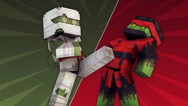 Thumbnail of the Minecraft Bedrock Marketplace product Ninja Zombies created by 57Digital.