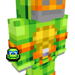 Thumbnail of the Minecraft Bedrock Marketplace product Onesie (Michelangelo) created by 57Digital.