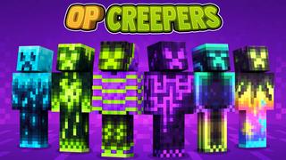 Thumbnail of the Minecraft Bedrock Marketplace product OP Creepers created by 57Digital.