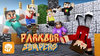 Thumbnail of the Minecraft Bedrock Marketplace product Parkour Jumpers created by 57Digital.