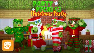 Thumbnail of the Minecraft Bedrock Marketplace product Party Pickles Christmas Party created by 57Digital.