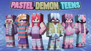 Thumbnail of the Minecraft Bedrock Marketplace product Pastel Demon Teens created by 57Digital.