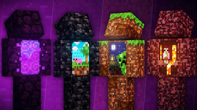 Thumbnail of the Minecraft Bedrock Marketplace product Peeking Blocks created by 57Digital.