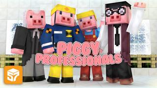 Thumbnail of the Minecraft Bedrock Marketplace product Piggy Professionals created by 57Digital.