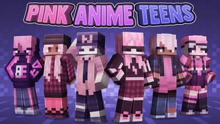 Thumbnail of the Minecraft Bedrock Marketplace product Pink Anime Teens created by 57Digital.