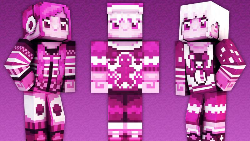 Pink Holiday by 57Digital | CHUNK - Minecraft Bedrock Marketplace Explorer