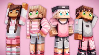 Thumbnail of the Minecraft Bedrock Marketplace product Pink Teen Fashion created by 57Digital.