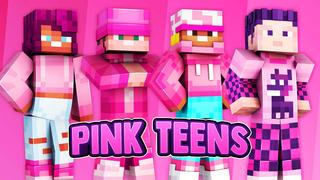 Thumbnail of the Minecraft Bedrock Marketplace product Pink Teens created by 57Digital.