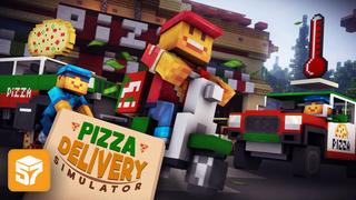 Thumbnail of the Minecraft Bedrock Marketplace product Pizza-Liefer-Simulator created by 57Digital.