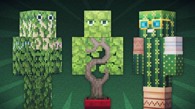 Thumbnail of the Minecraft Bedrock Marketplace product Plant Camo created by 57Digital.
