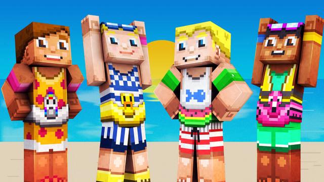 Thumbnail of the Minecraft Bedrock Marketplace product Pool Time! created by 57Digital.